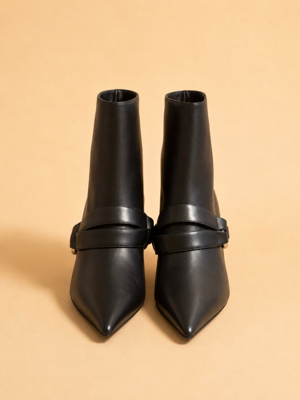 Patty Biker In Black Calf