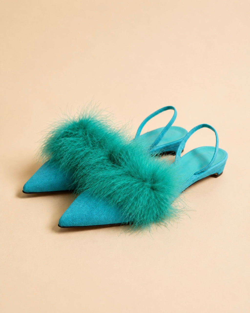 Baya In Green Suede