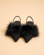 Baya In Black Suede