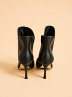 Eva Ankle Boot In Black Nappa