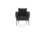 Gabin - Fauteuil De Table - Tissu Velours Côtelé