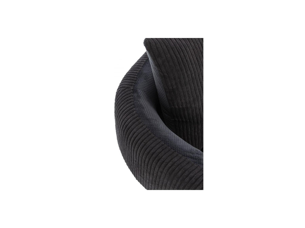 Gabin - Fauteuil De Table - Tissu Velours Côtelé