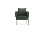 Gabin - Fauteuil De Table - Tissu Velours Côtelé
