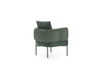 Gabin - Fauteuil De Table - Tissu Velours Côtelé