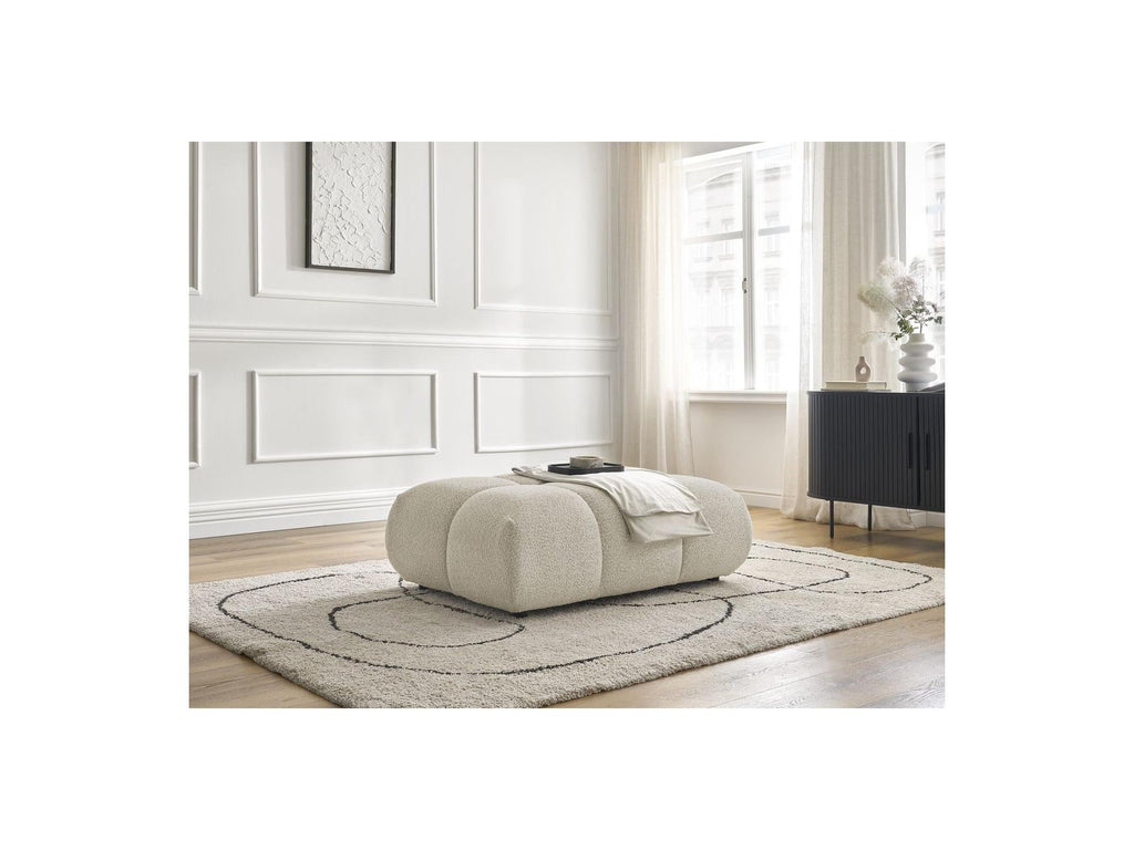 Alya - Pouf - Tissu Bouclette