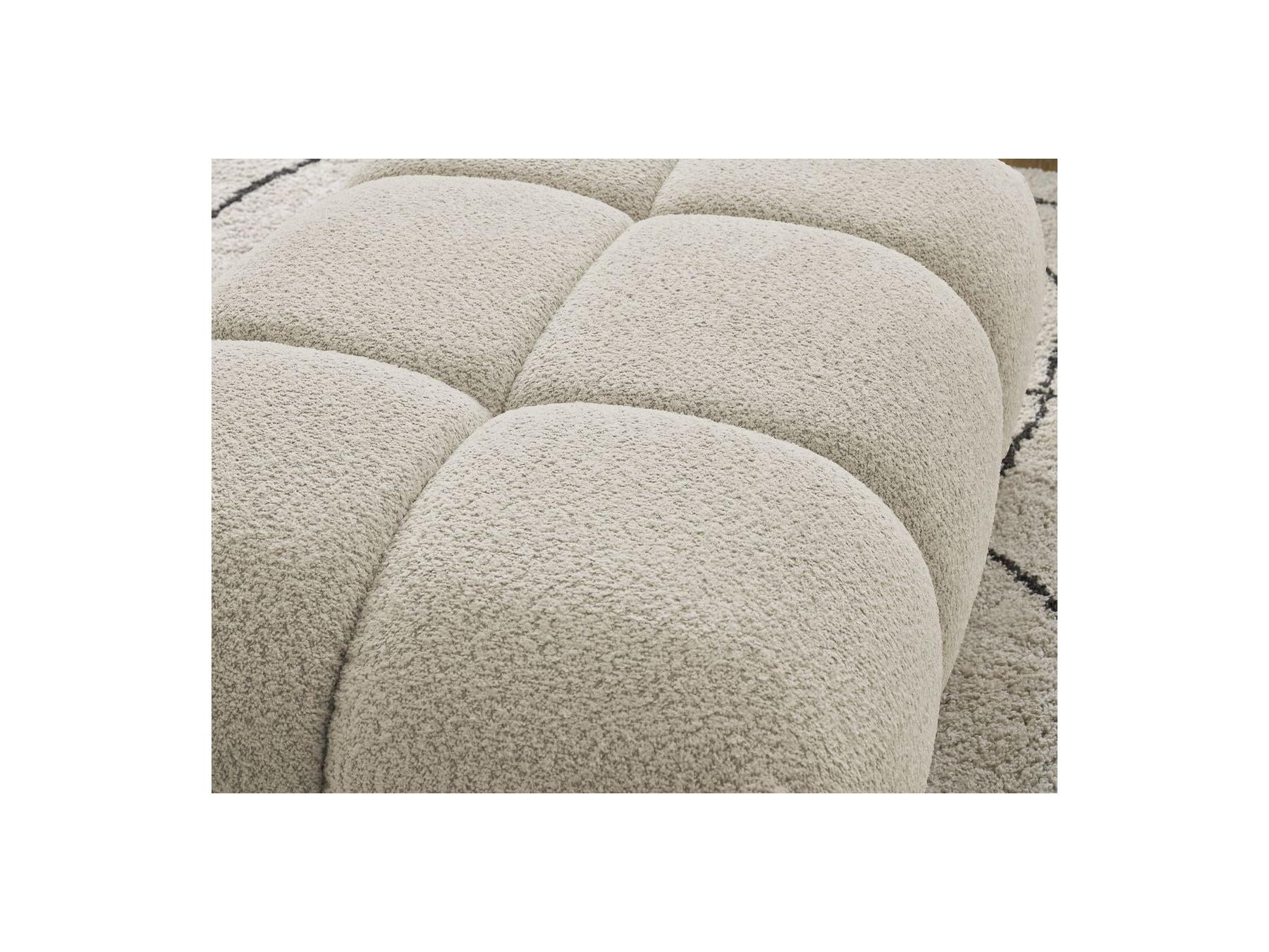 Alya - Pouf - Tissu Bouclette
