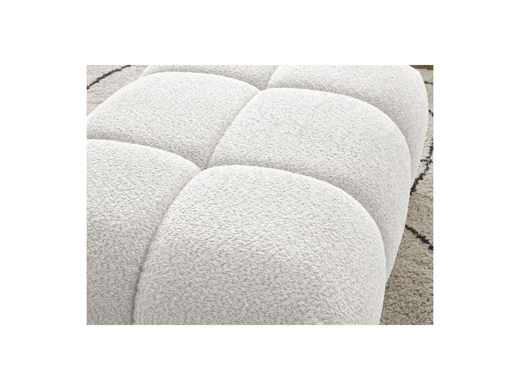 Alya - Pouf - Tissu Bouclette
