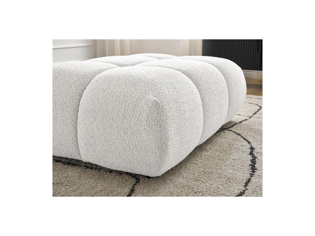 Alya - Pouf - Tissu Bouclette