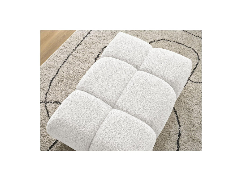 Alya - Pouf - Tissu Bouclette