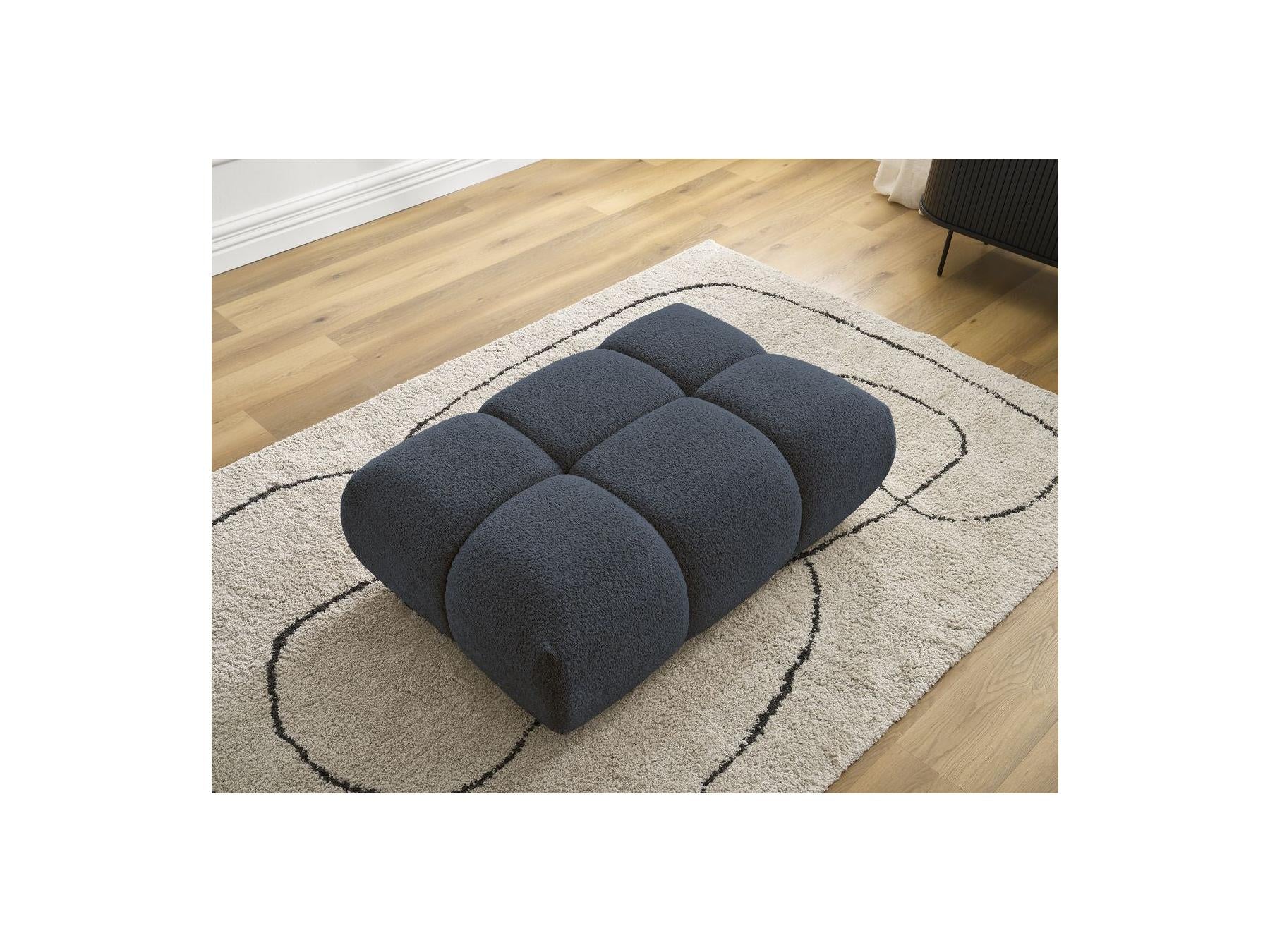 Alya - Pouf - Tissu Bouclette