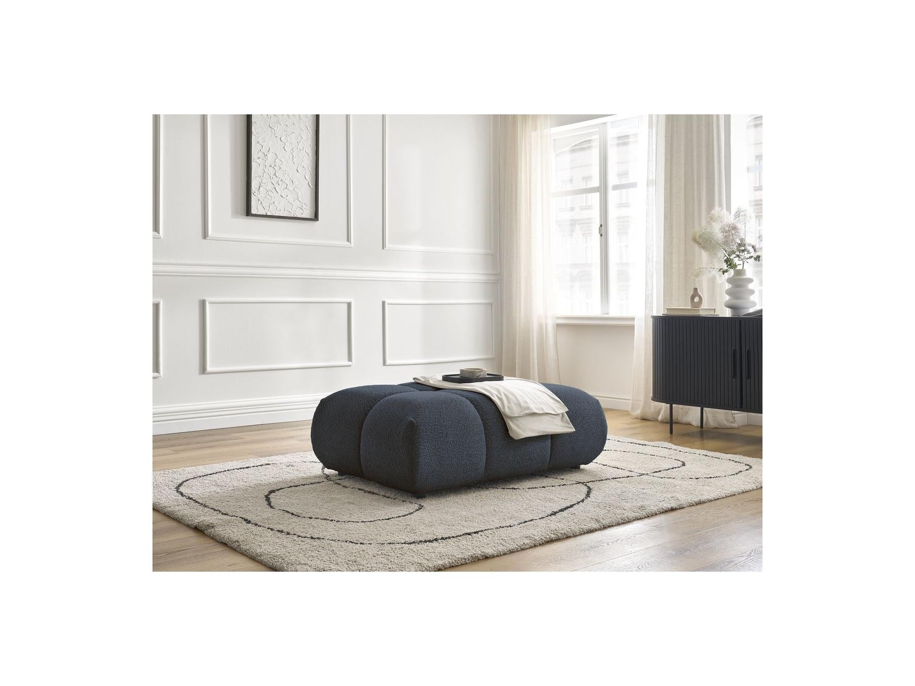 Alya - Pouf - Tissu Bouclette