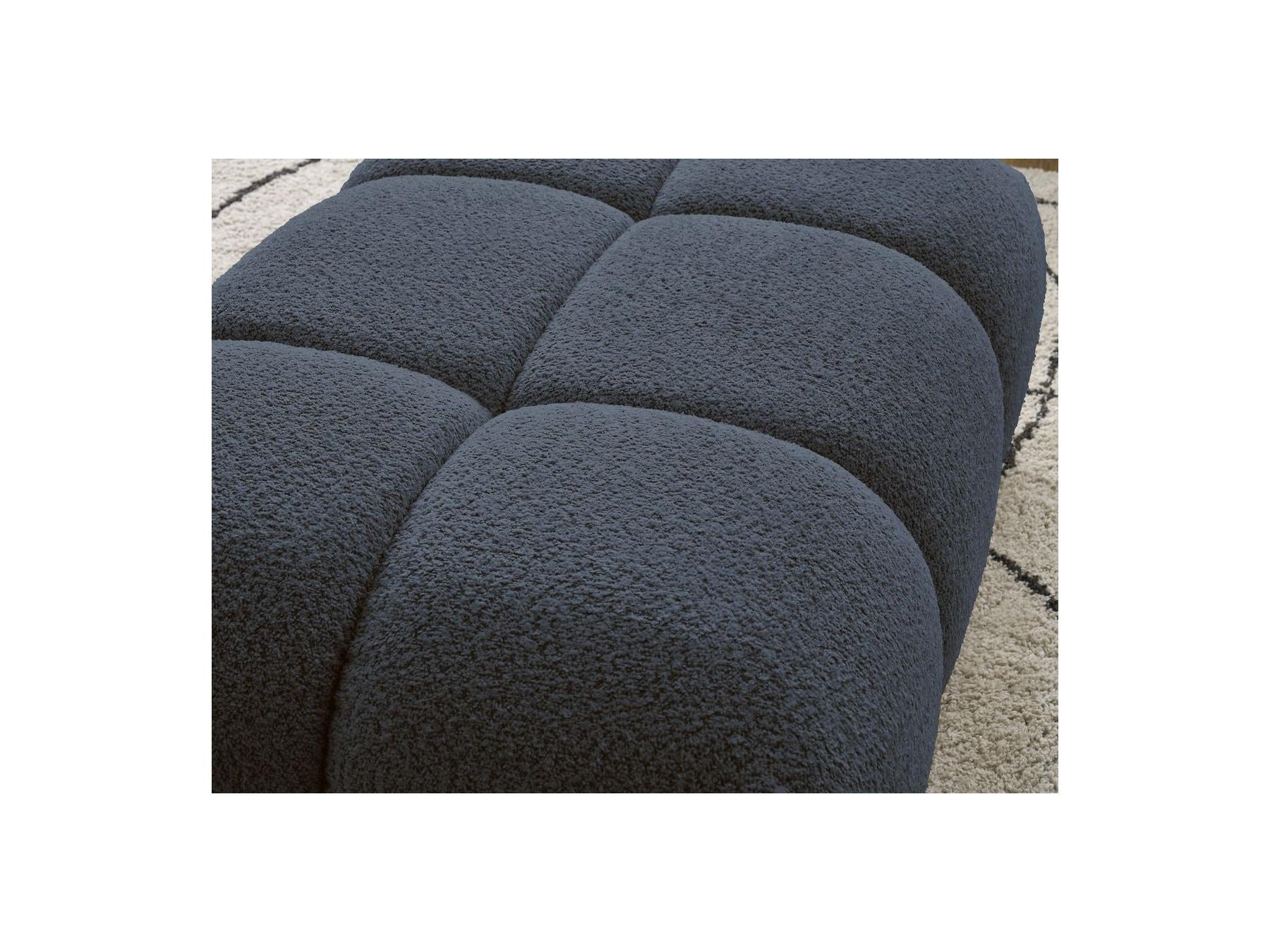 Alya - Pouf - Tissu Bouclette