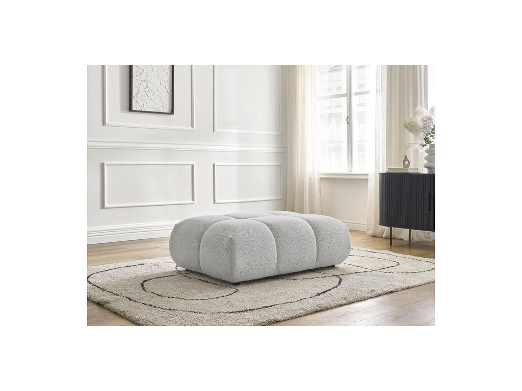 Alya - Pouf - Tissu Bouclette