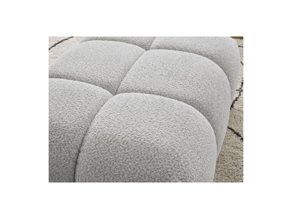 Alya - Pouf - Tissu Bouclette