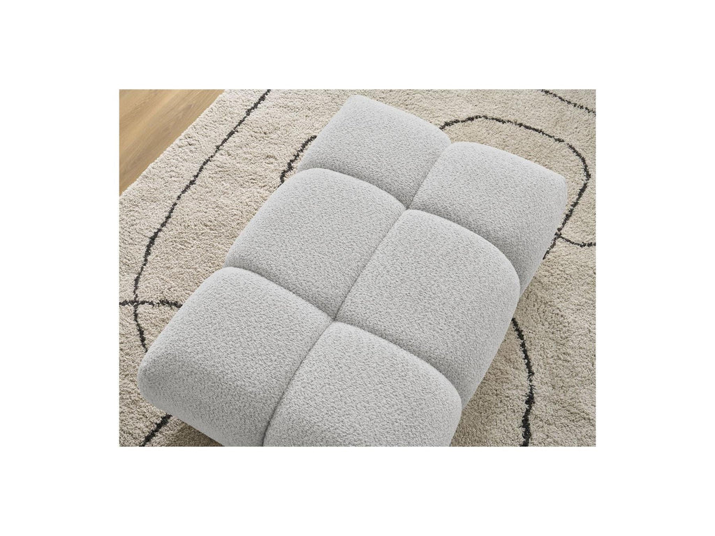 Alya - Pouf - Tissu Bouclette