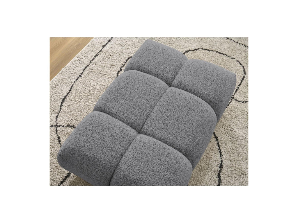 Alya - Pouf - Tissu Bouclette
