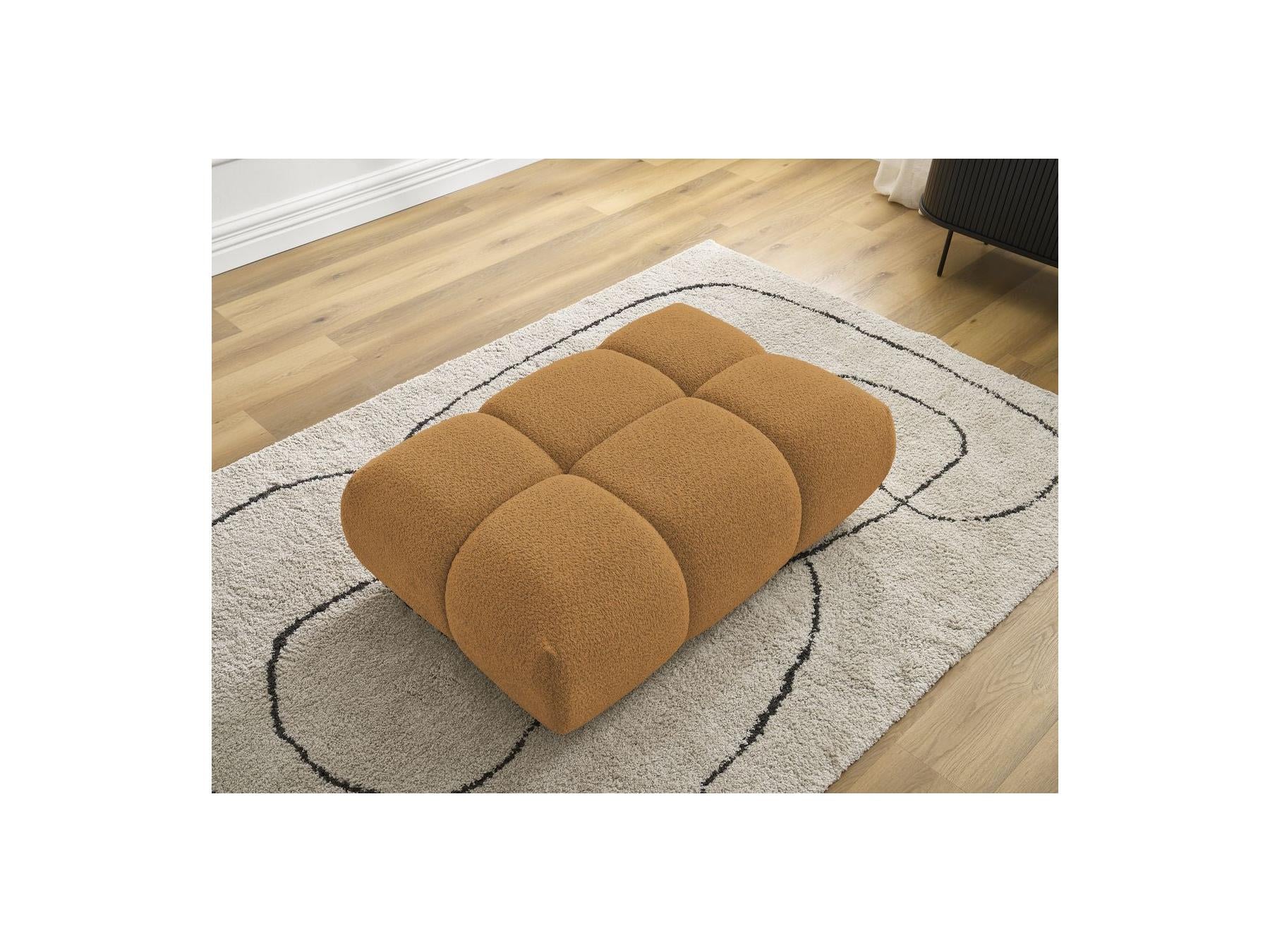 Alya - Pouf - Tissu Bouclette