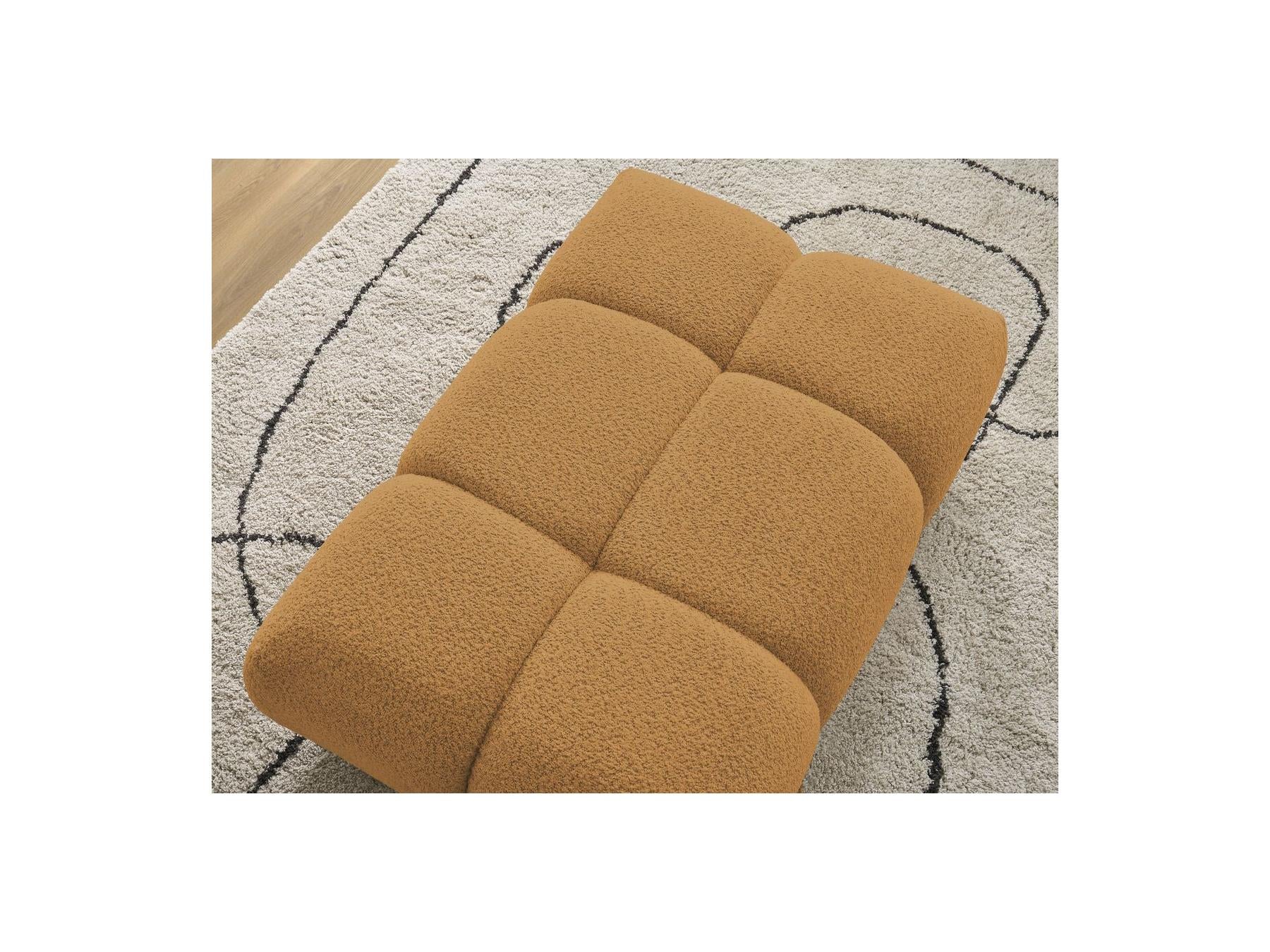 Alya - Pouf - Tissu Bouclette