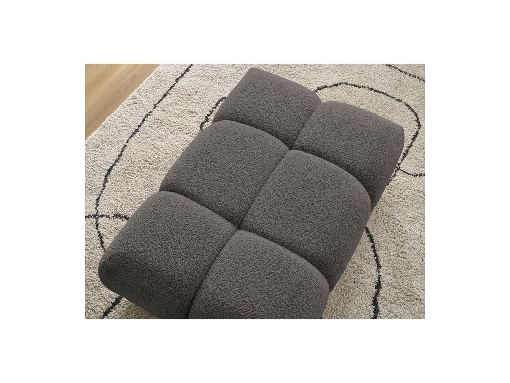 Alya - Pouf - Tissu Bouclette