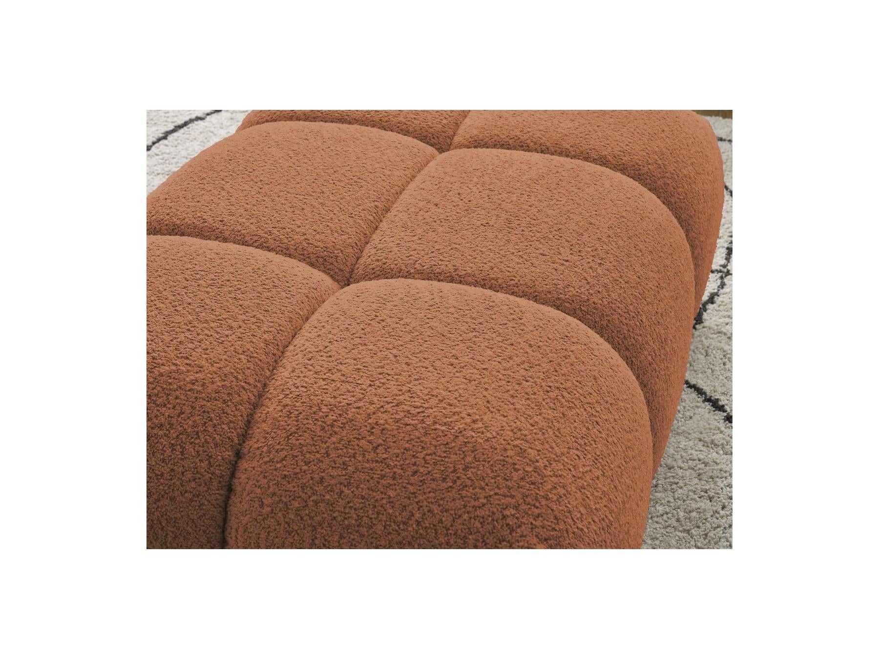 Alya - Pouf - Tissu Bouclette