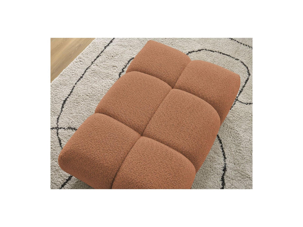 Alya - Pouf - Tissu Bouclette