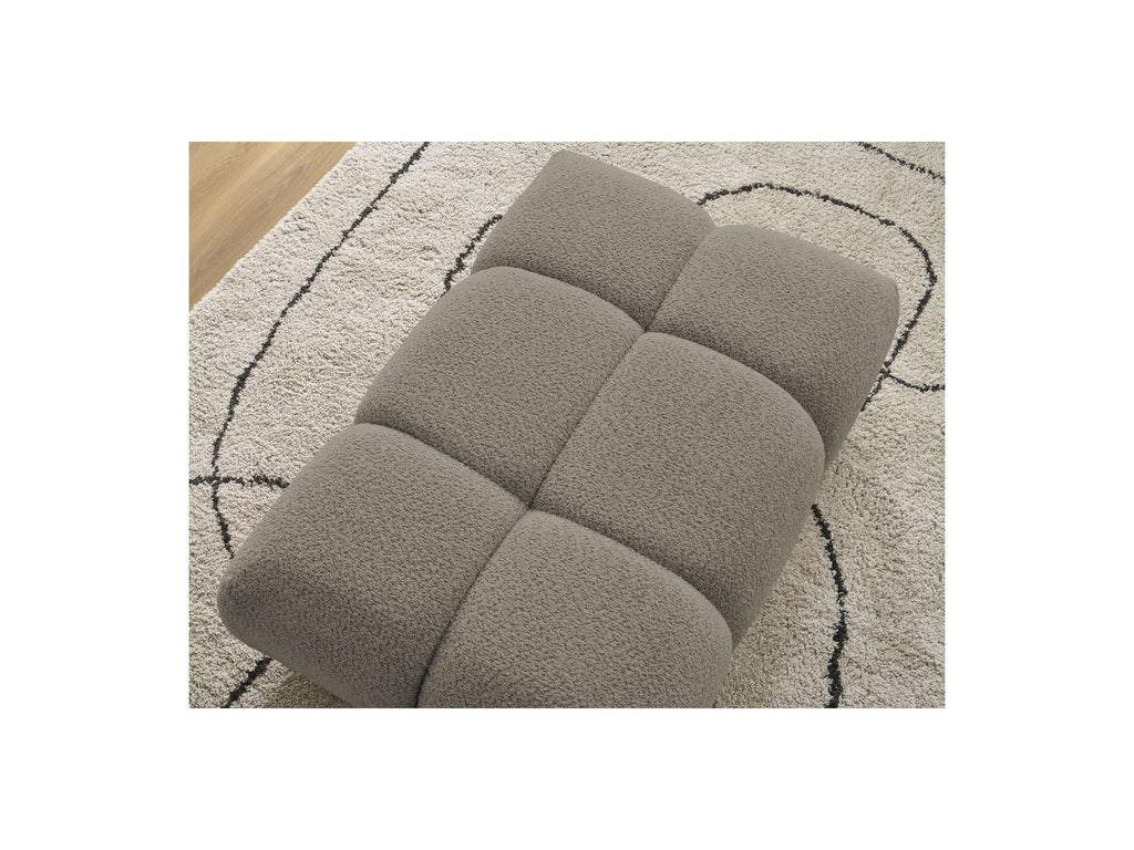 Alya - Pouf - Tissu Bouclette