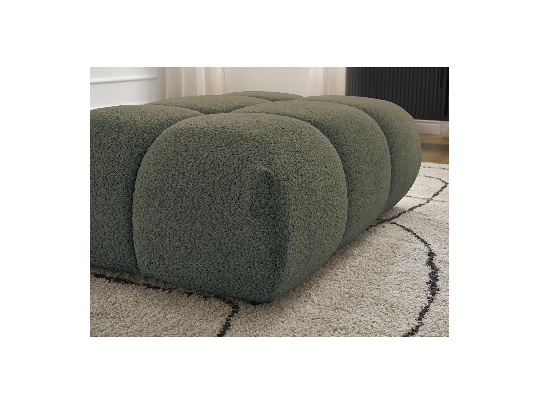 Alya - Pouf - Tissu Bouclette