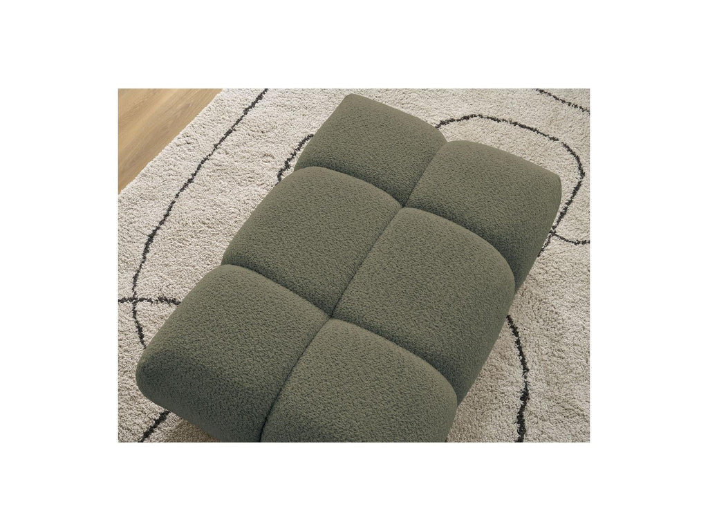 Alya - Pouf - Tissu Bouclette