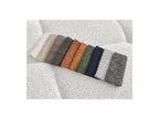 Alya - Canapé D'Angle Fixe - Tissu Bouclette - Angle Droit