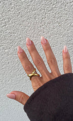 Bague Thin Cross