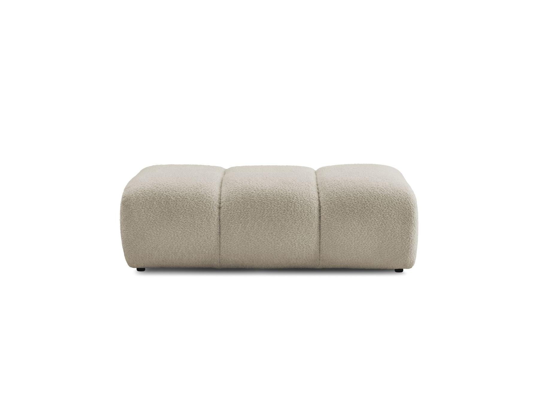 Pamira - Pouf - Tissu Bouclette