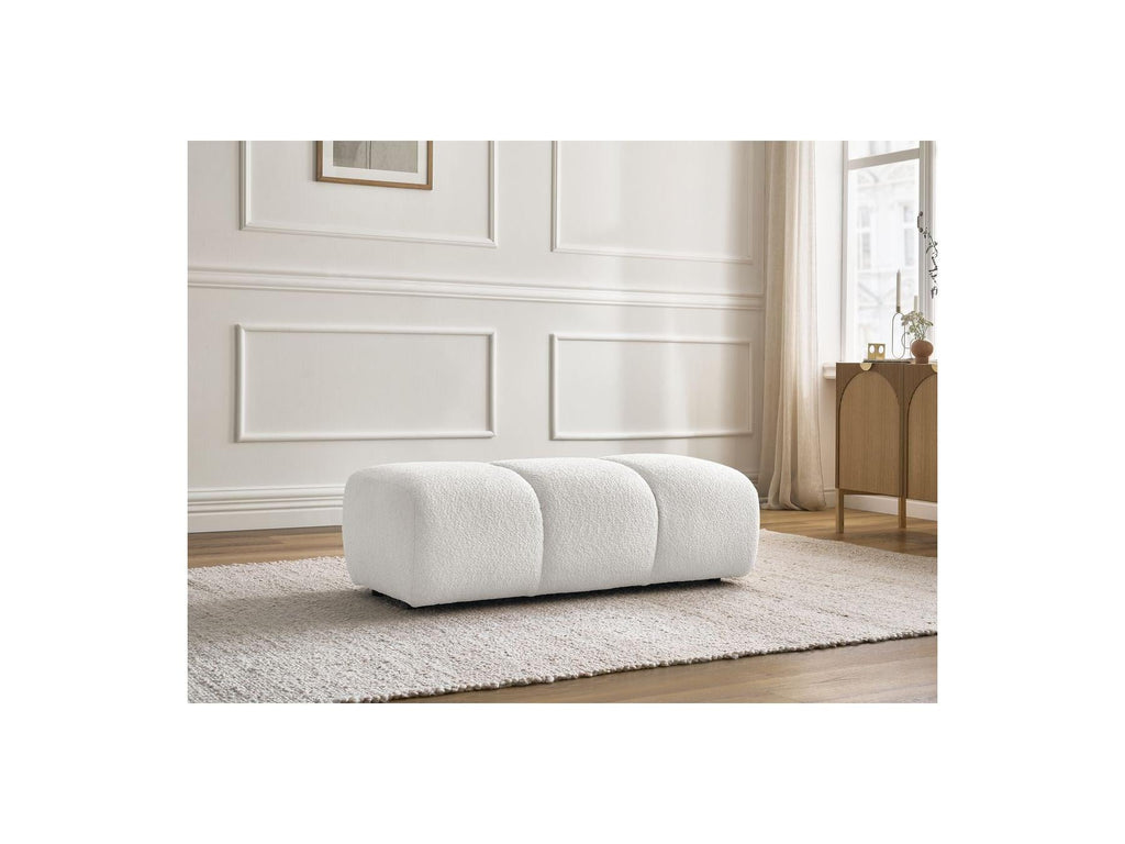 Pamira - Pouf - Tissu Bouclette