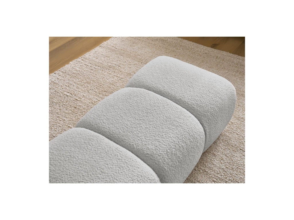 Pamira - Pouf - Tissu Bouclette