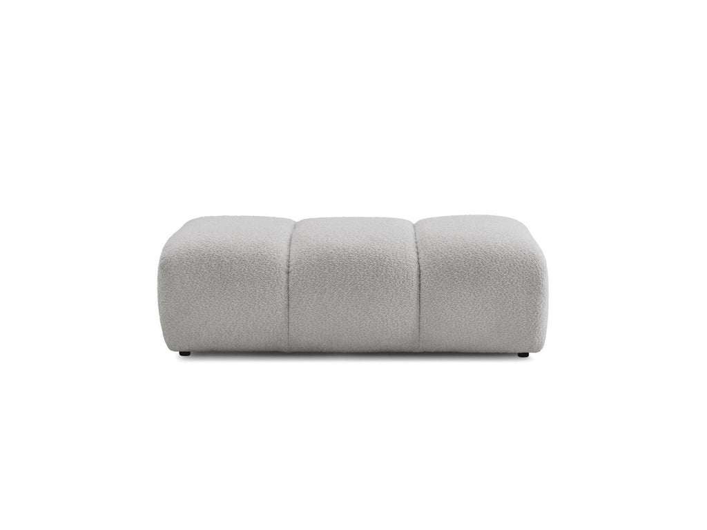 Pamira - Pouf - Tissu Bouclette