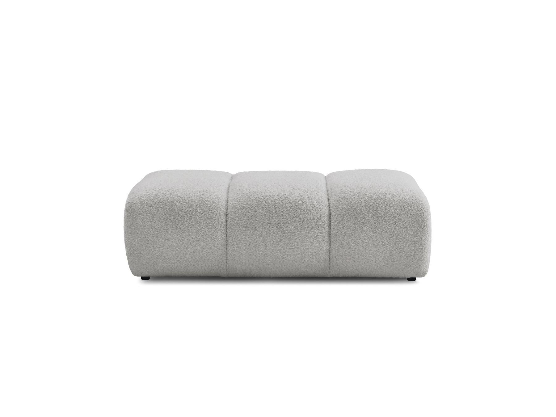 Pamira - Pouf - Tissu Bouclette
