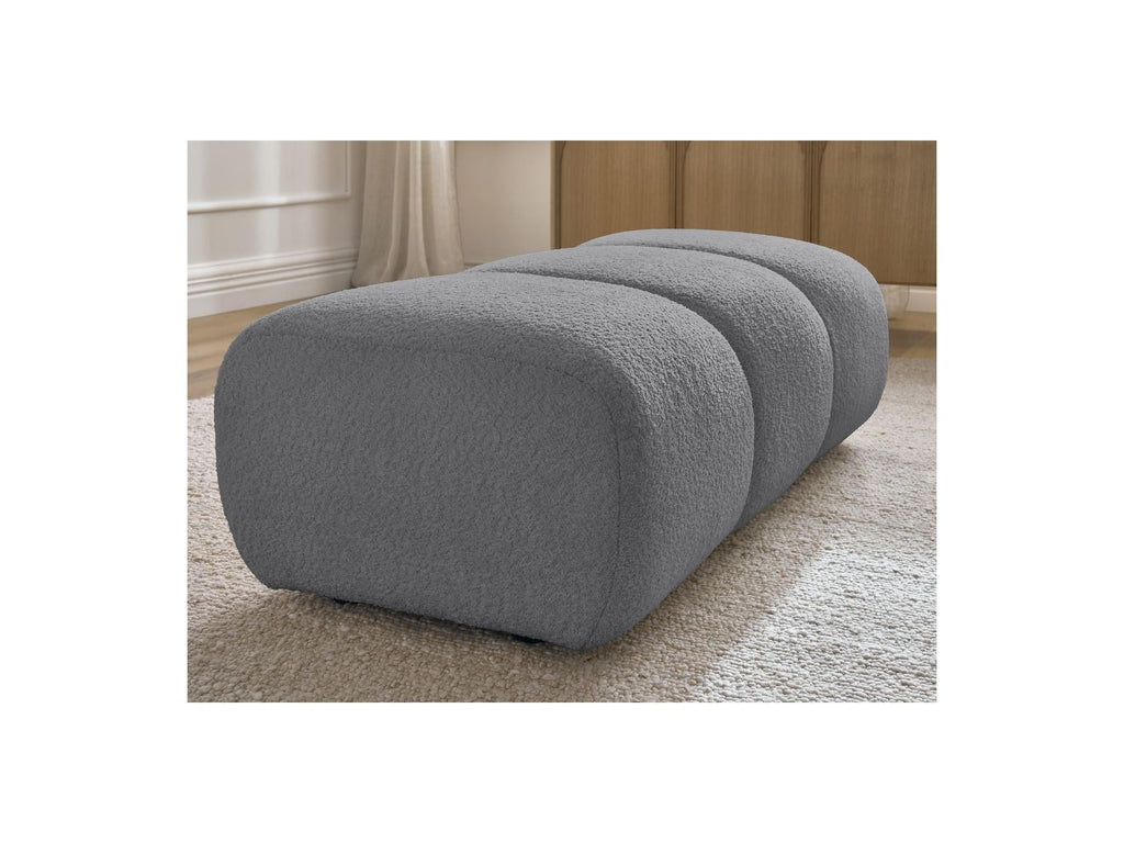 Pamira - Pouf - Tissu Bouclette