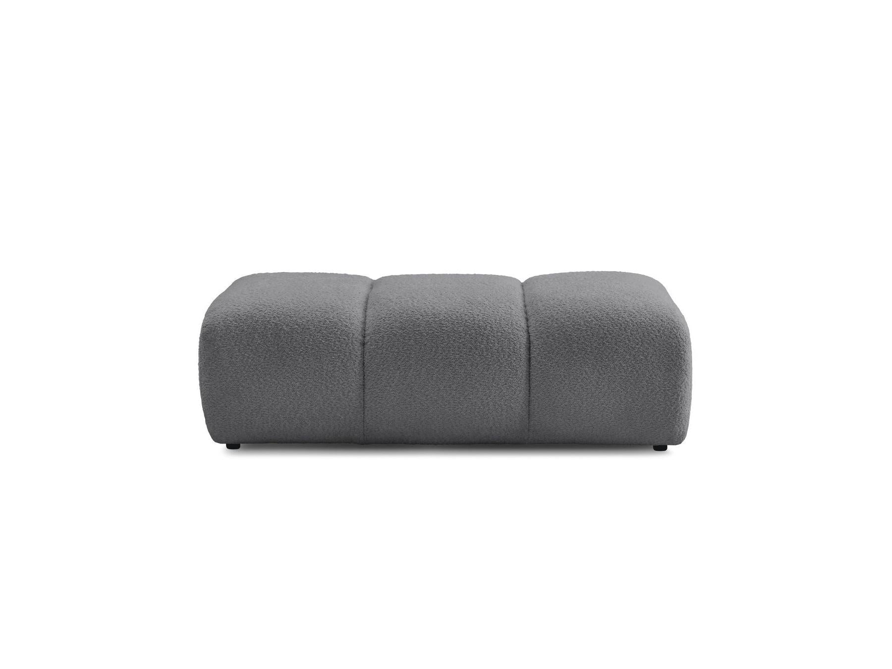 Pamira - Pouf - Tissu Bouclette