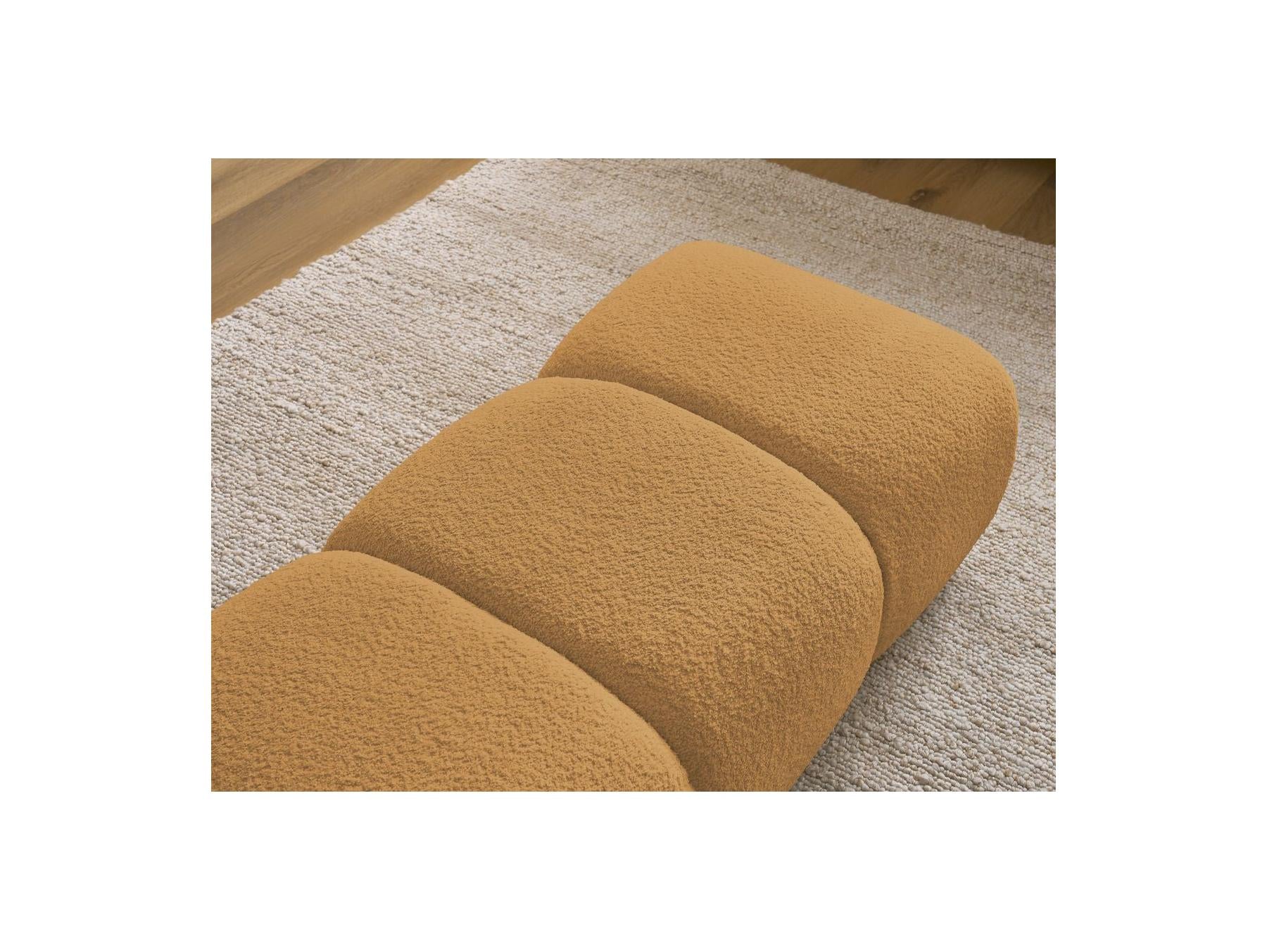 Pamira - Pouf - Tissu Bouclette
