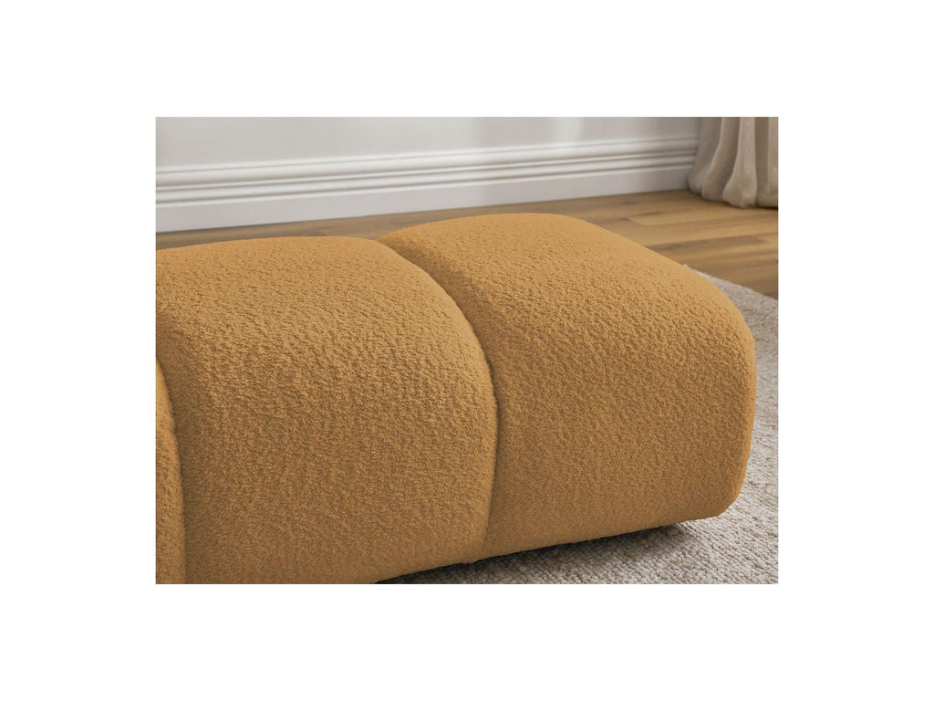 Pamira - Pouf - Tissu Bouclette