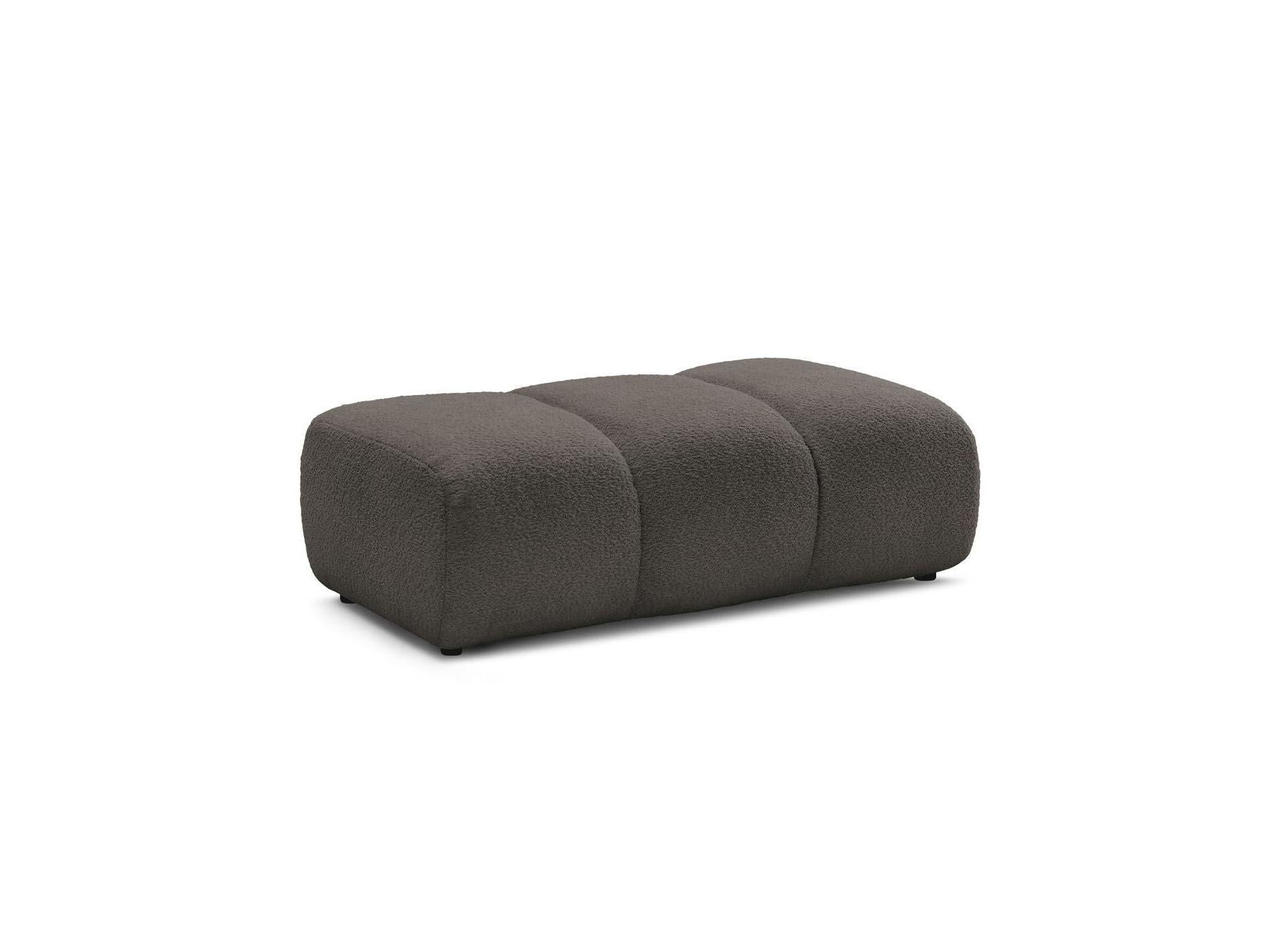 Pamira - Pouf - Tissu Bouclette