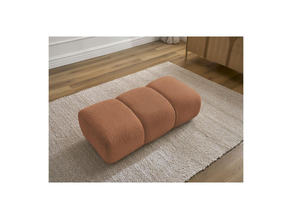 Pamira - Pouf - Tissu Bouclette