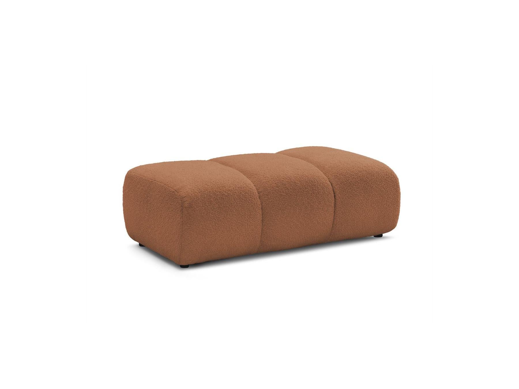 Pamira - Pouf - Tissu Bouclette