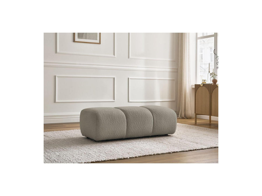 Pamira - Pouf - Tissu Bouclette