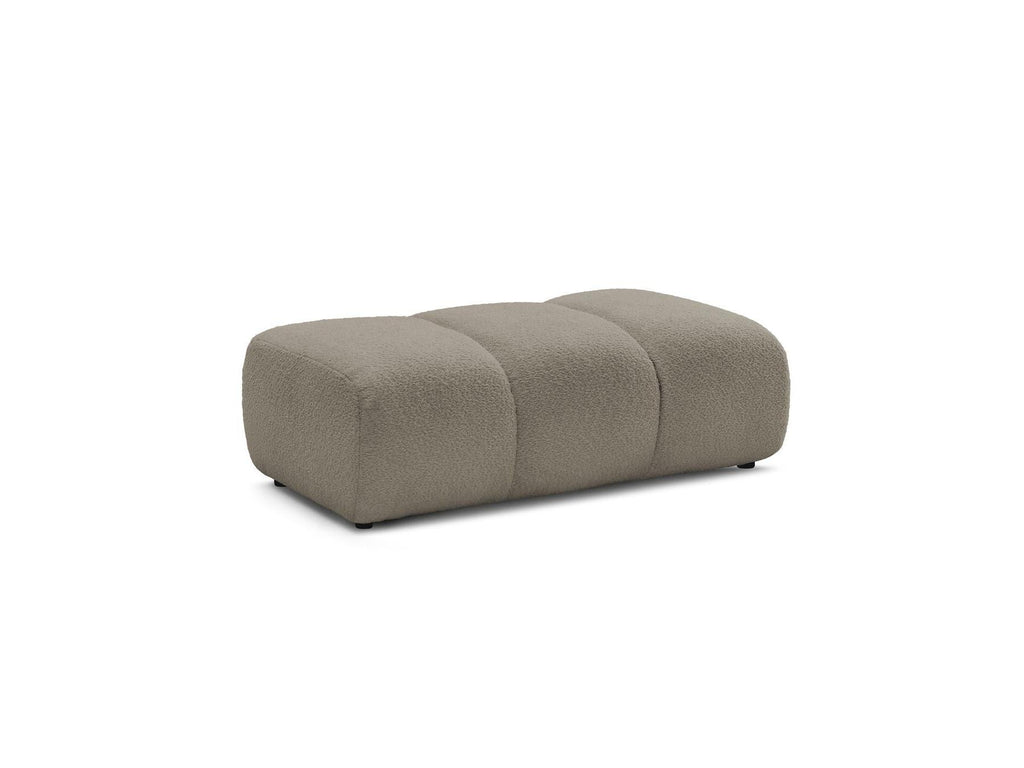 Pamira - Pouf - Tissu Bouclette