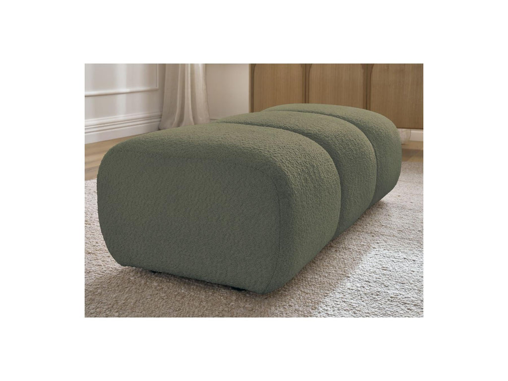 Pamira - Pouf - Tissu Bouclette