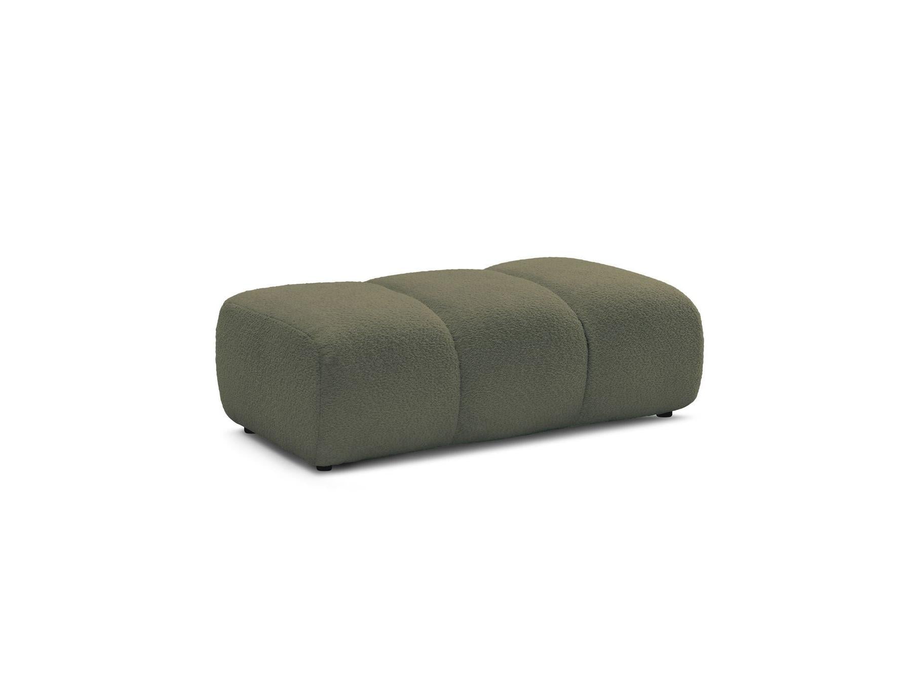 Pamira - Pouf - Tissu Bouclette