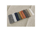 Pamira - Canapé D'Angle Fixe - Tissu Bouclette - Angle Gauche