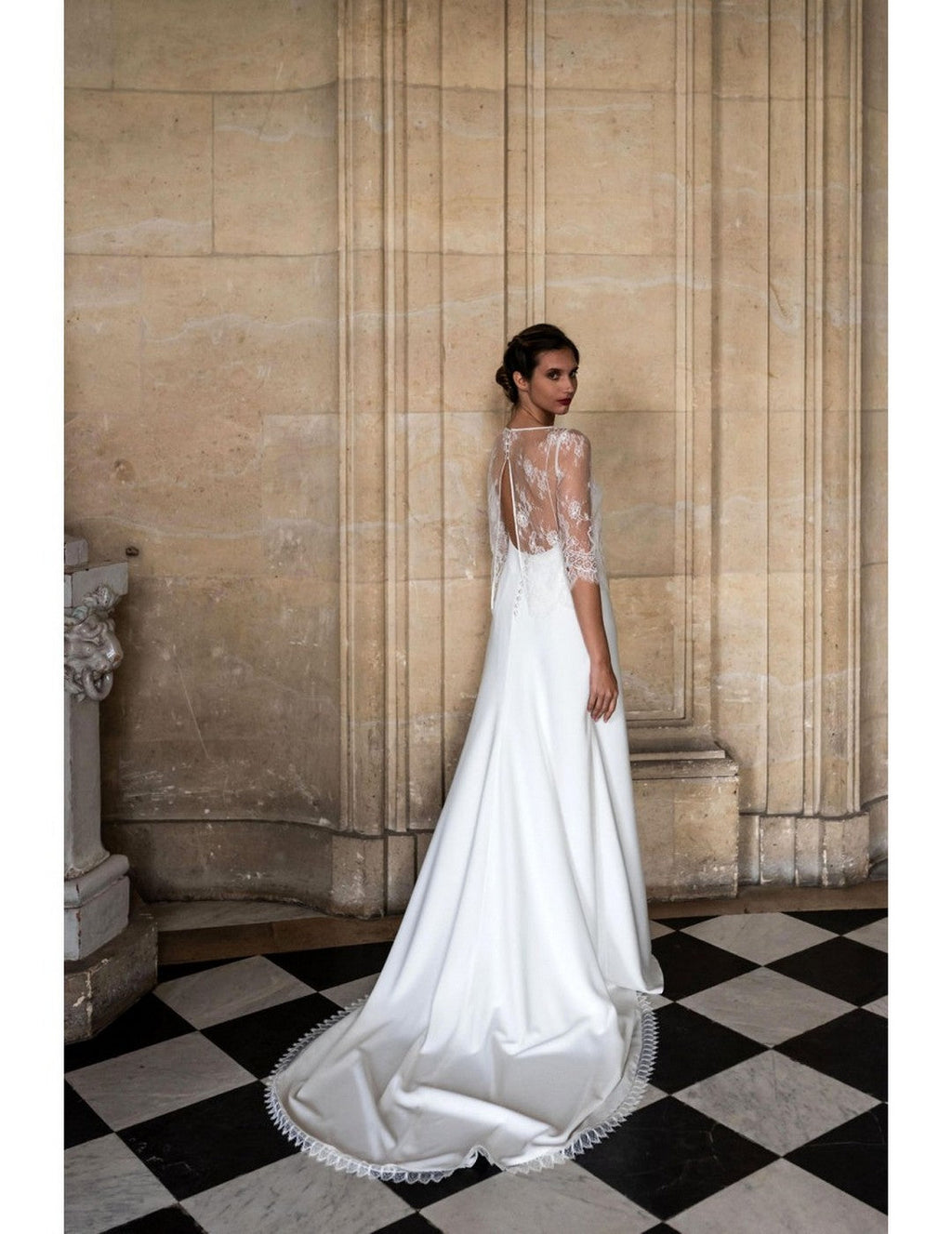 Ensemble De Mariée La Plage - Blanc Soie