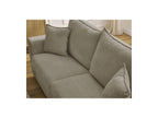 Augustin - Canapé Droit Convertible Ouverture Express - Tissu Texturé