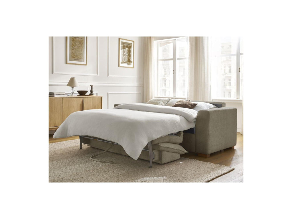 Augustin - Canapé Droit Convertible Ouverture Express - Tissu Texturé